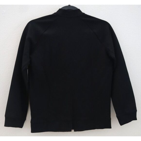 Old Navy Active Boy's Sz L (10-12) Black Dynamic Fleece Quilted Bomber Jacket - Picture 2 of 7